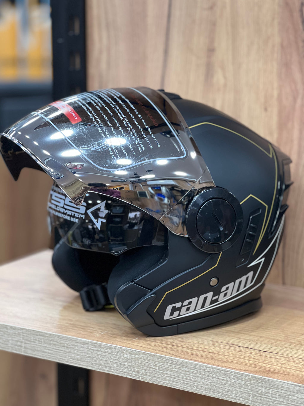 Casque Can-Am TSS Premium – Double Visor | خوذة كان آم الفاخرة